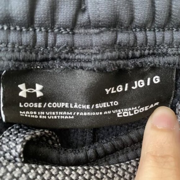 Under Armour Youth Activewear Sweat Pants Size YLG - Picture 6 of 6